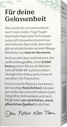 Ashwagandha KSM 66 Kapseln Nature Love