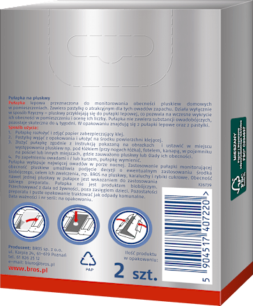 Pułapka na pluskwy z atraktantem BROS