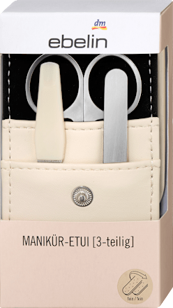 Astuccio per set manicure, assort. ebelin