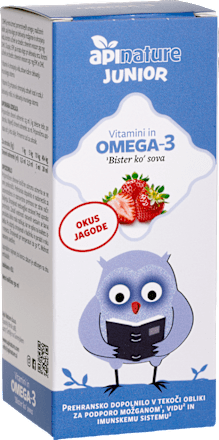 Prehransko dopolnilo JUNIOR OMEGA-3 APINATURE