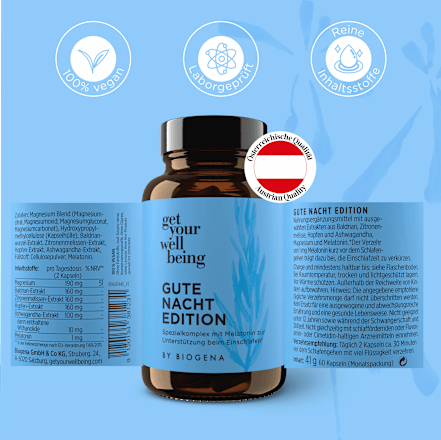 Kapseln Gute Nacht Edition get your well being BY BIOGENA
