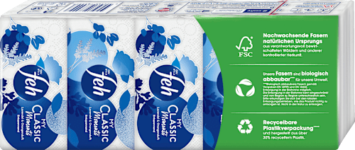 Taschentücher Classic 4-lagig feh