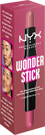 WONDER STICK dvostrano rumenilo u stiku - 01 Light Peach + Baby Pink NYX PROFESSIONAL MAKEUP