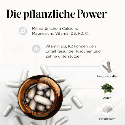 Kapseln Osteo Knochen Edition get your well being BY BIOGENA