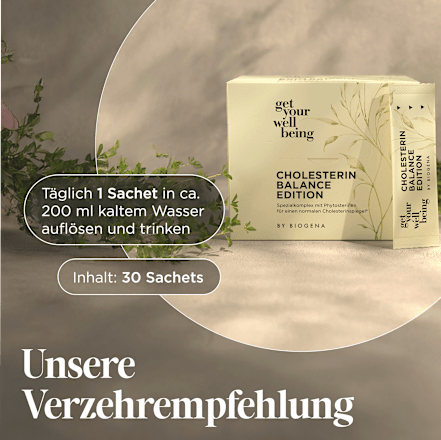 Pulver Cholesterin Balance Edition get your well being BY BIOGENA