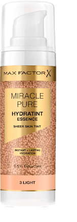 Nawilżający tint do twarzy Miracle Pure Hydratint Essence 3 Light MAX FACTOR