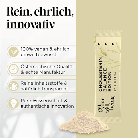 Cholesterin Balance Edition Sachets 30 St get your well being BY BIOGENA