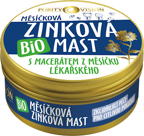 BIO měsíčková zinková mast Purity Vision