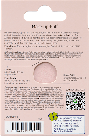 Hubka na make-up Silk Touch ebelin