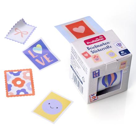 Stickerrolle Briefmarken Profissimo