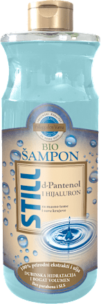 d-Pantenol i HIJALURON šampon za masno teme i suve krajeve STILL