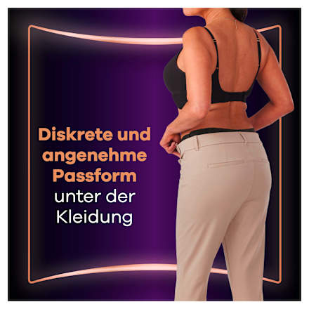 discreet Pants Inkontinenz Boutique schwarz, Gr. L always