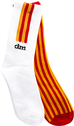 Socken mit Rippe Duopack Vintage Collection (2 Paar) PURSET