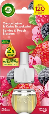 Odorizant rezervă aparat electric Fructe de Pădure și Piersici AIR WICK