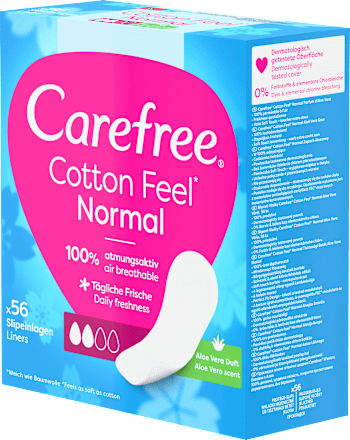 Slipeinlagen Cotton Feel Normal Carefree
