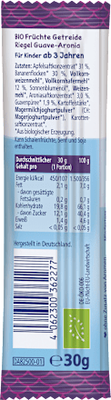 Fruchtriegel Guave-Aronia mit Knusper Drachen ab 1 Jahr HiPP