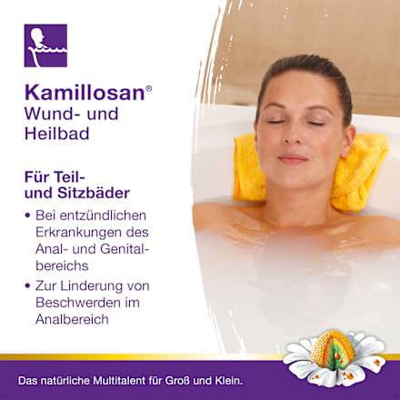 Kamillosan Wund- und Heilbad 100% Badezusatz Kamillenblütenauszug Kamillosan