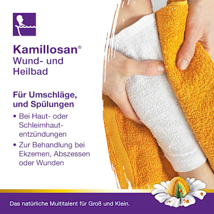 Kamillosan Wund- und Heilbad 100% Badezusatz Kamillenblütenauszug Kamillosan
