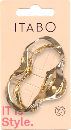 Metalna kopča za kosu – zlatna ITABO