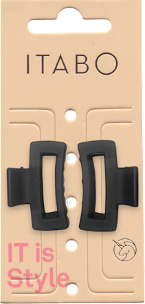 Male kopče za kosu – mat crna ITABO