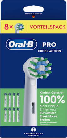 Aufsteckbürsten Pro Cross Action weiß Oral-B
