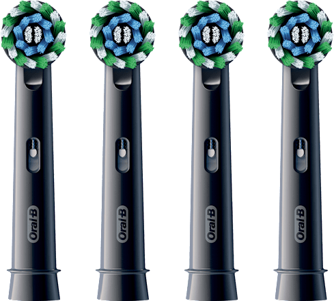 Aufsteckbürsten Pro Cross Action schwarz Oral-B