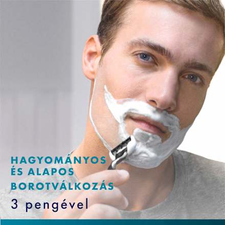 Férfi borotvabetét, Mach3 Gillette