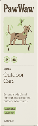 Sprej za zaščito pred klopi in bolhami za pse Outdoor Care PawWaw The Good Dogs