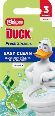 WC pásky Easy Clean Limetka DUCK