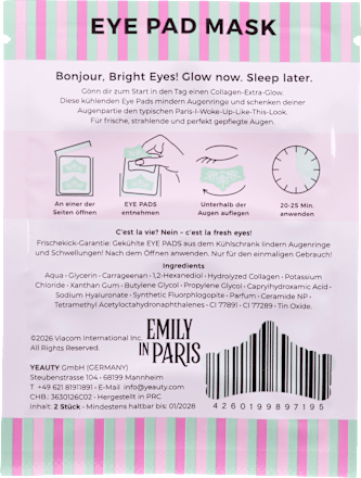 Augenpads Emily in Paris Collagen Crown (1 Paar) Yeauty