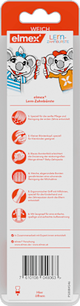 Zahnpflege Set Kinder 0 bis 2 Jahre weich sortiert elmex