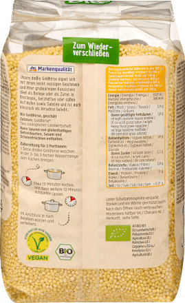 Miglio dorato decorticato BIO dmBio