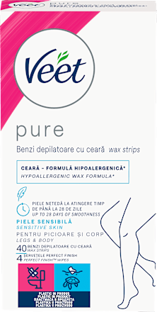 Депилиращи ленти за тяло Pure Veet