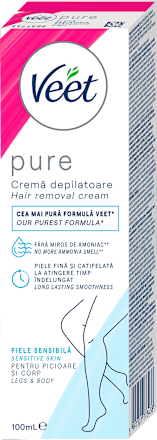 Депилиращ крем за чувствителна кожа Veet