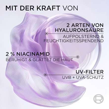 Gesichtscreme Hyaluron-Aqua-Fluid LSF 30 L'ORÉAL PARiS REVITALIFT