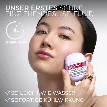 Gesichtscreme Hyaluron-Aqua-Fluid LSF 30 L'ORÉAL PARiS REVITALIFT