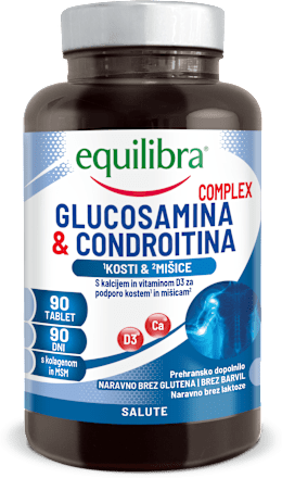 Prehransko dopolnilo Glucosamine & Chondroitin Complex equilibra