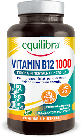 Prehransko dopolnilo B12 1000 equilibra
