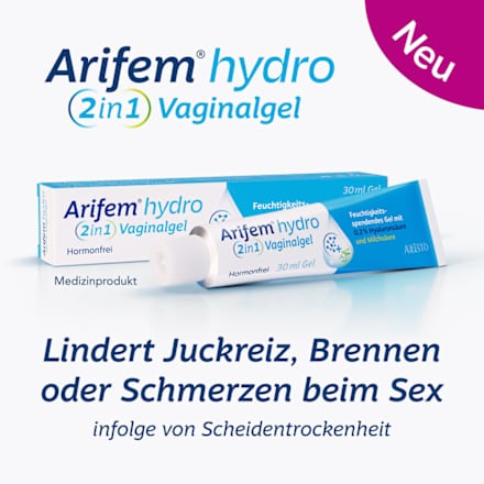 Arifem hydro 2 in1 Vaginalgel ARISTO