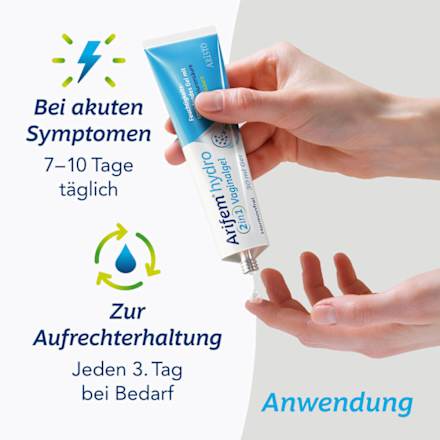 Arifem hydro 2 in1 Vaginalgel Arifem