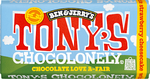 Weiße Schokolade Strawberry Cheesecake TONY'S CHOCOLONELY