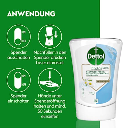 Handseife No-Touch Nachfüller Kamille Dettol