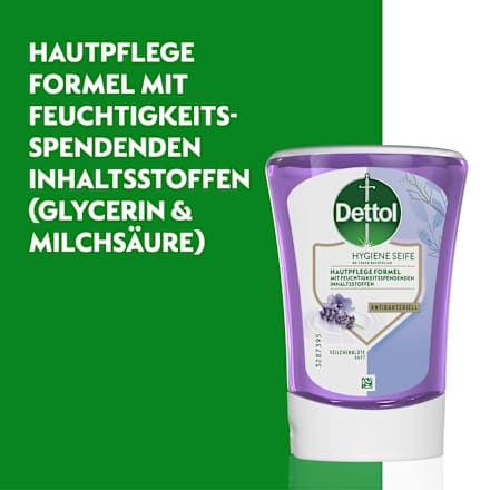 Flüssigseife No-Touch Zarte Veilchenblüte Nachfüllpack Dettol