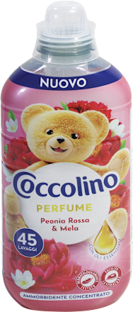 Ammorbidente concentrato Perfume peonia rossa e mela Coccolino