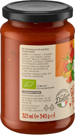 Tomatensauce gegrillte Paprika dmBio