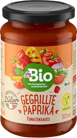 Tomatensauce gegrillte Paprika dmBio