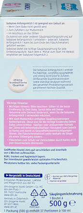 počáteční mléčná kojenecká výživa 1, 0 m babylove