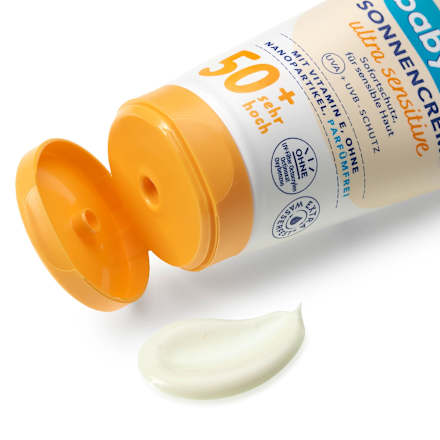 Detský opaľovací krém ultra sensitive babylove