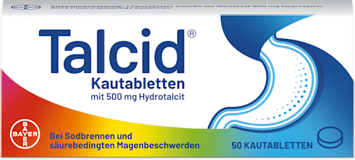 Talcid Kautabletten 500 mg Hydrotalcid Talcid