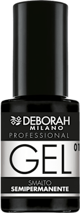 Smalto GEL semipermanente - n. 01 DEBORAH MILANO PROFESSIONAL